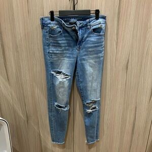 American Eagle Outfitters Women's Blue Jeans